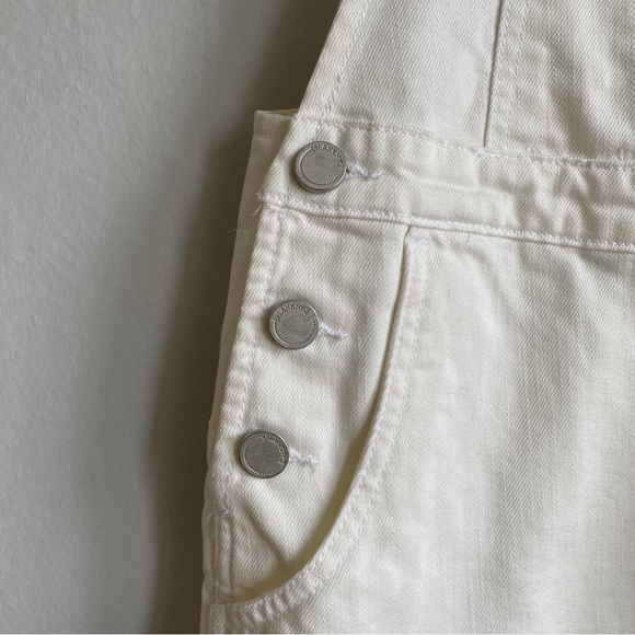 blank nyc white short overalls - Picture 4 of 10